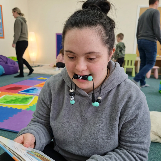 Adult Silicone Bead Chew Necklace – Sensory Chewelry | Autism, ADHD & Anxiety Support