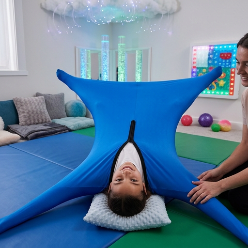 Stretchy Body Wrap Sensory Sack | Self-Calming Compression Wrap for Children (6–9 Years)